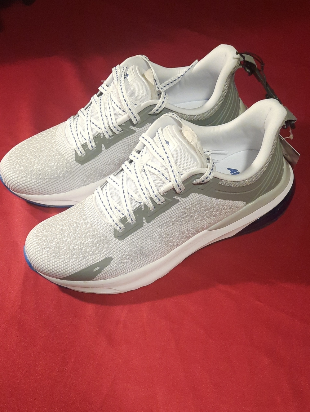 Avia Grey and Silver Men's Athletic Running Shoes